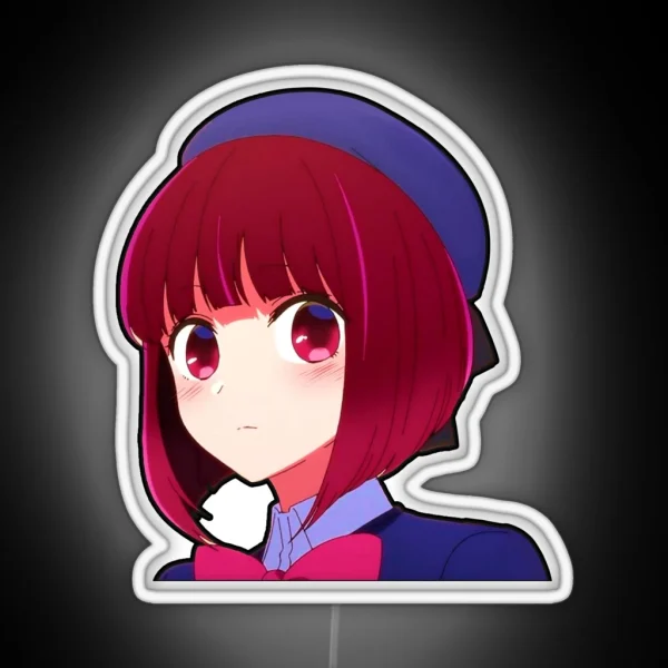 Kana Oshi No Ko Anime Led Kana Arima Decals Anime Oshi RGB Neon Sign