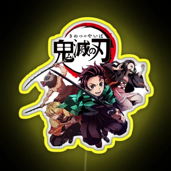 Kanao Dss DS Kimetsu No Yaiba RGB Neon Sign