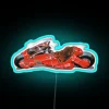 Neon Akira-inspired Kaneda's Bike LED Sign with vibrant RGB lighting.