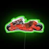 Add retro Japanese flair with Kaneda's iconic Akira-inspired bike sign.