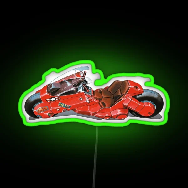 Kaneda And 39 S Bike RGB Neon Sign