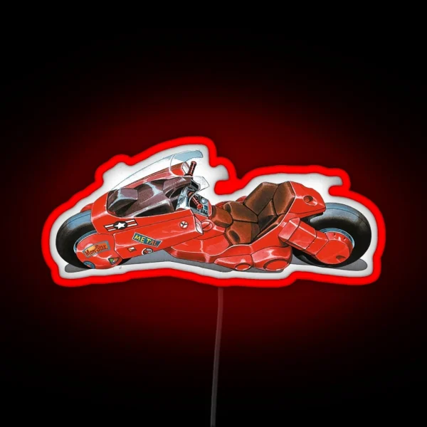 Kaneda And 39 S Bike RGB Neon Sign