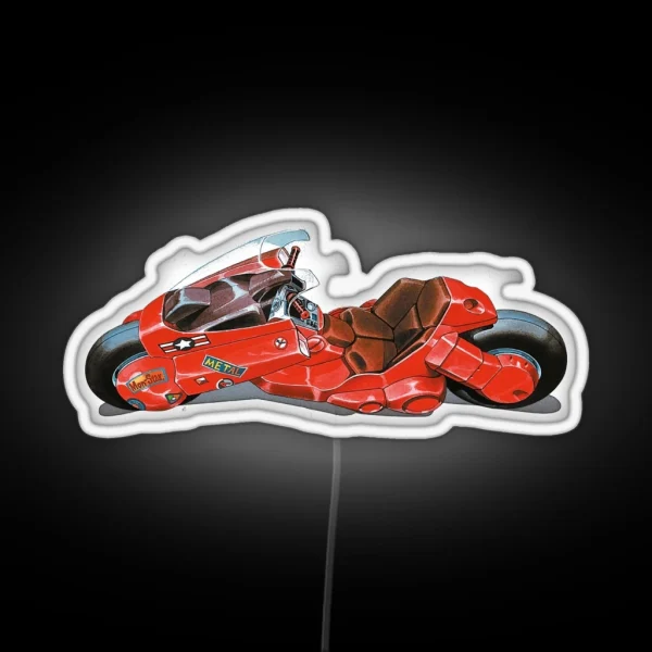 Kaneda And 39 S Bike RGB Neon Sign