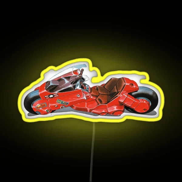 Kaneda And 39 S Bike RGB Neon Sign