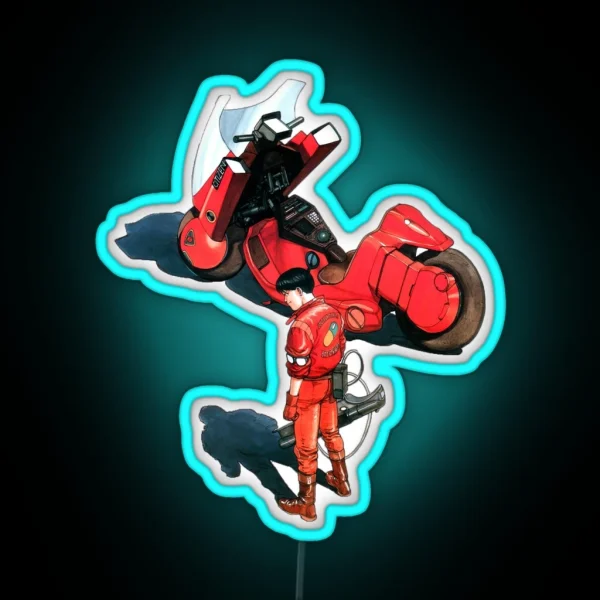 Kaneda From Akira Manga And Movie RGB Neon Sign