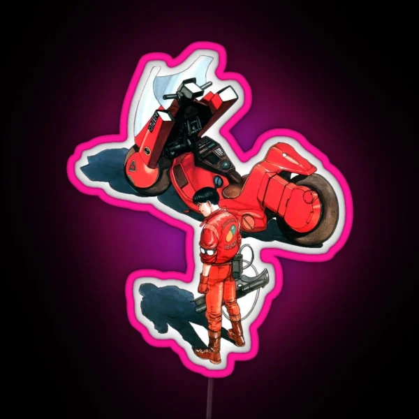Kaneda From Akira Manga And Movie RGB Neon Sign