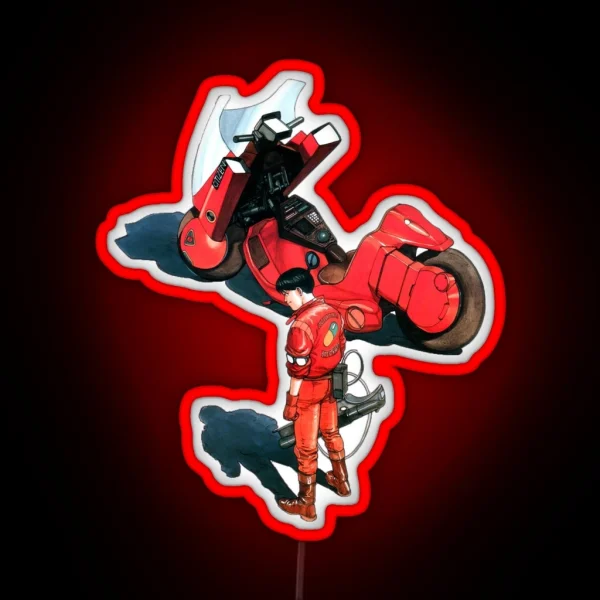 Kaneda From Akira Manga And Movie RGB Neon Sign