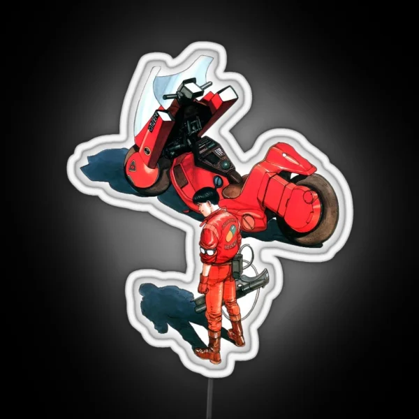 Kaneda From Akira Manga And Movie RGB Neon Sign