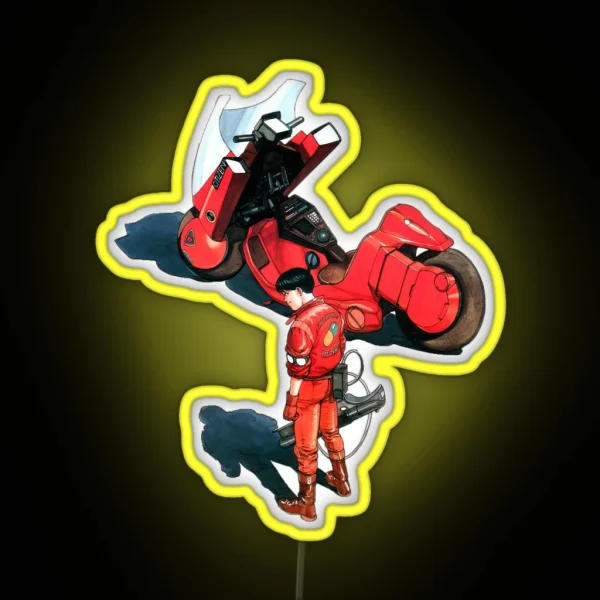 Kaneda From Akira Manga And Movie RGB Neon Sign