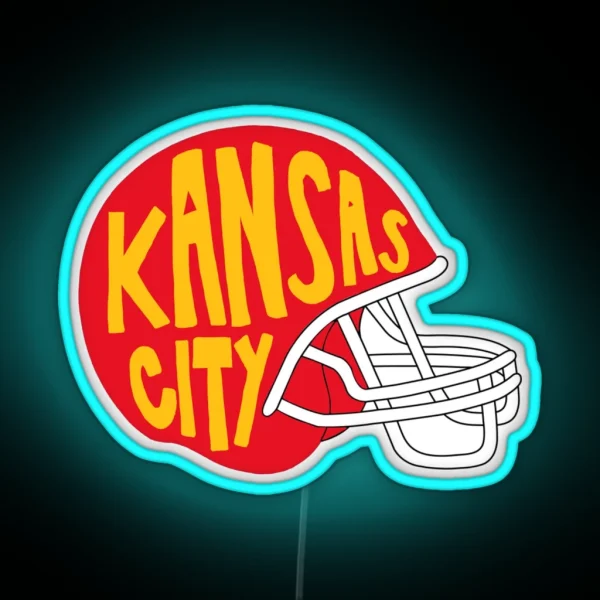 Kansas City Chiefs Led RGB Neon Sign