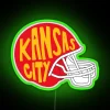 Kansas City Chiefs NFL Team Logo RGB Neon Light Sign