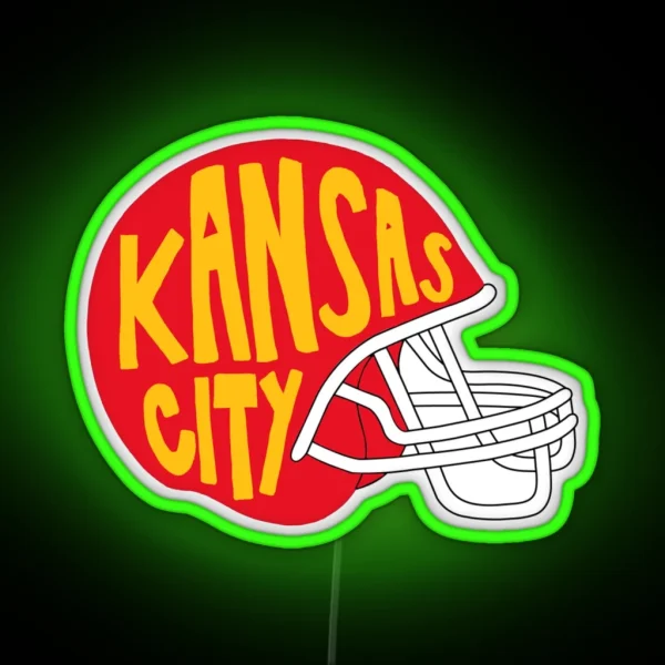 Kansas City Chiefs Led RGB Neon Sign
