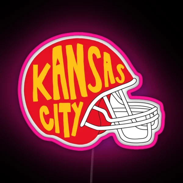 Kansas City Chiefs Led RGB Neon Sign