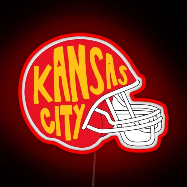 Kansas City Chiefs Led RGB Neon Sign