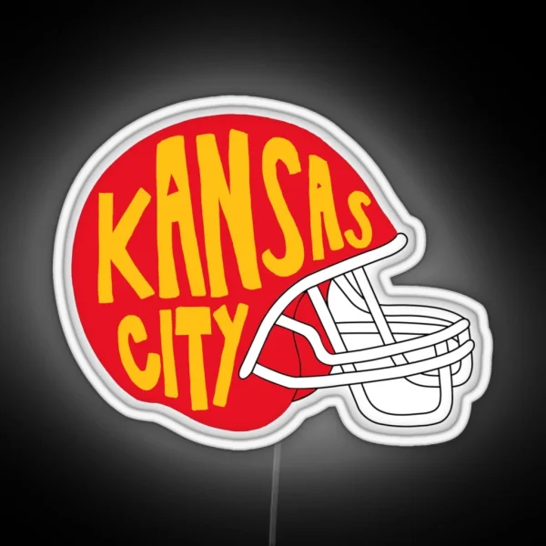 Kansas City Chiefs Led RGB Neon Sign