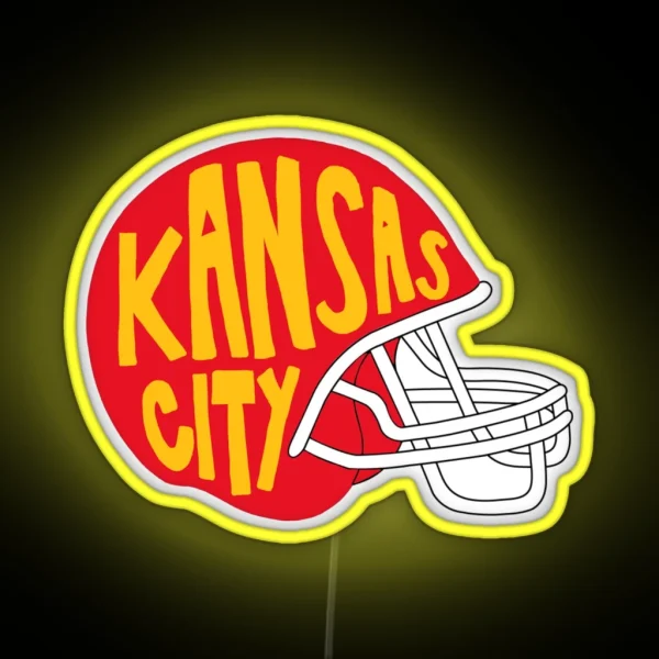 Kansas City Chiefs Led RGB Neon Sign