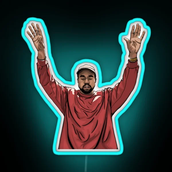 Kanye West RGB Neon Sign