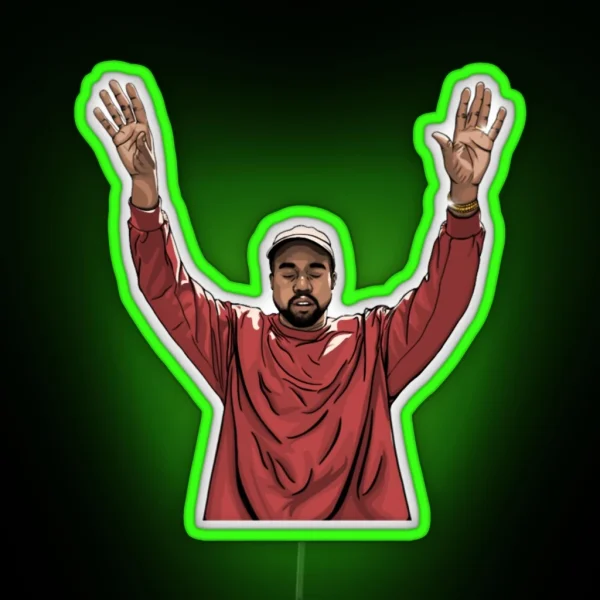 Kanye West RGB Neon Sign