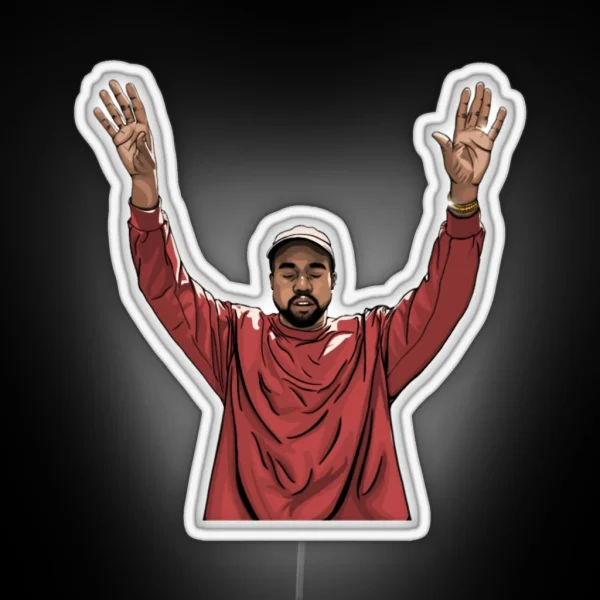 Kanye West RGB Neon Sign