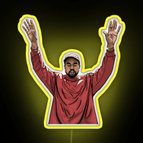 Kanye West RGB Neon Sign