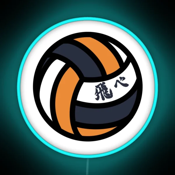 Karasuno Volleyball RGB Neon Sign