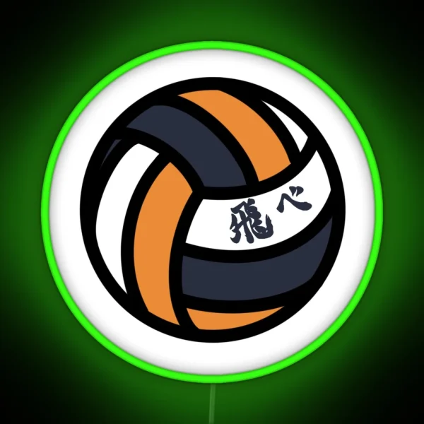 Karasuno Volleyball RGB Neon Sign