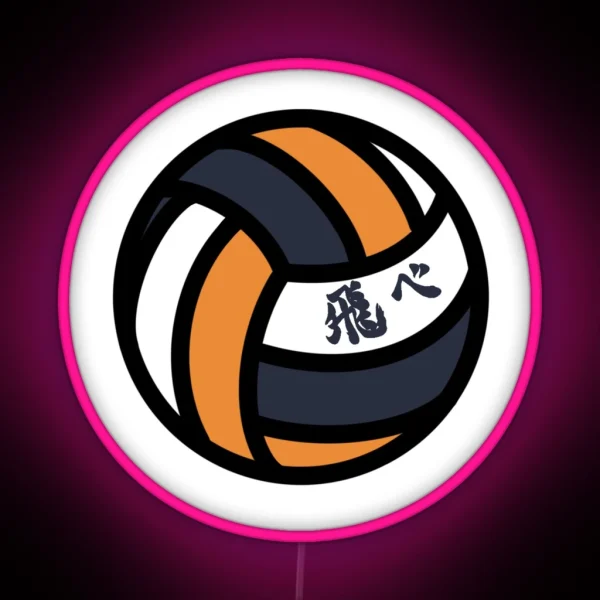 Karasuno Volleyball RGB Neon Sign