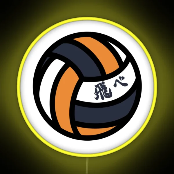 Karasuno Volleyball RGB Neon Sign