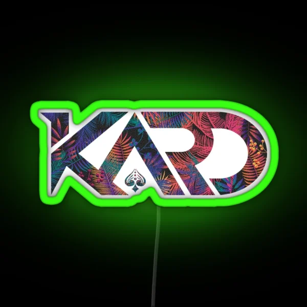 KARD RGB Neon Sign