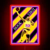 Kareem Abdul-Jabbar Iconic Hook Shot NBA Legend Neon Sign Wall Decoration