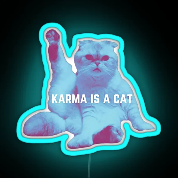 Karma Olivia S Version RGB Neon Sign
