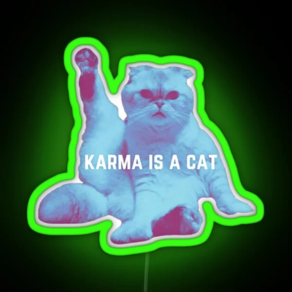 Karma Olivia S Version RGB Neon Sign