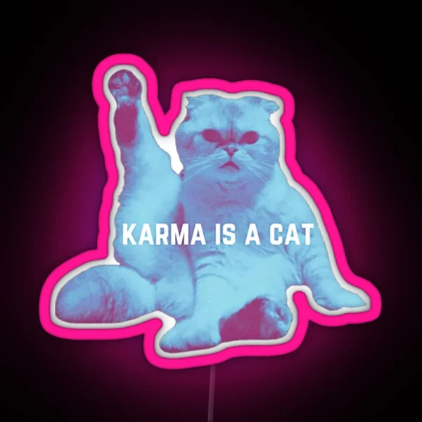 Karma Olivia S Version RGB Neon Sign