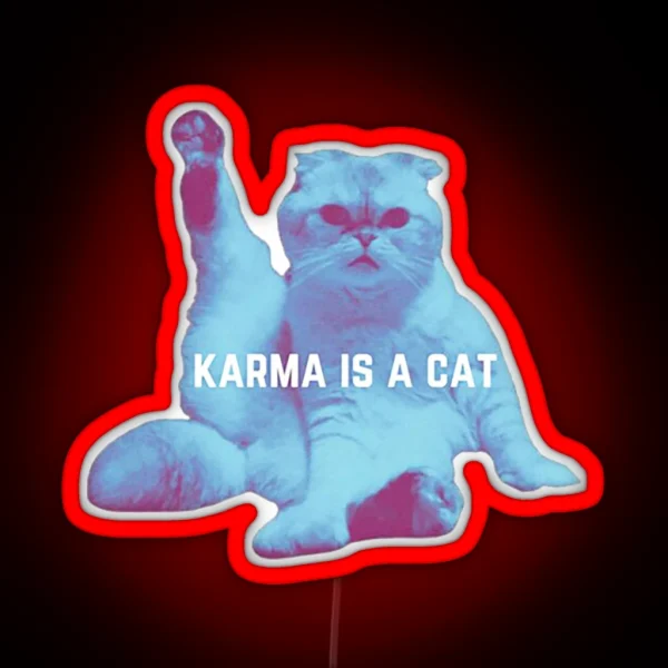 Karma Olivia S Version RGB Neon Sign