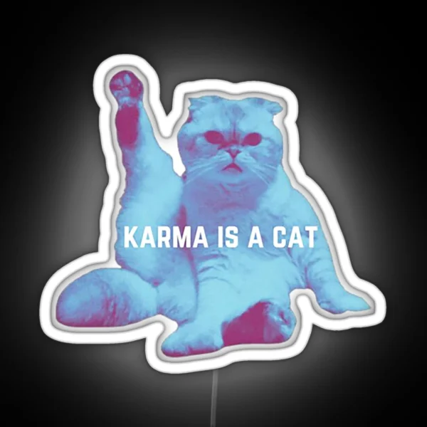 Karma Olivia S Version RGB Neon Sign