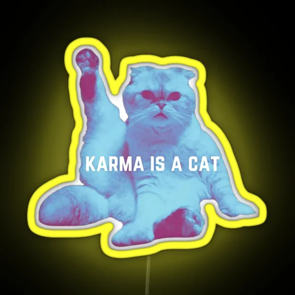 Karma Olivia S Version RGB Neon Sign