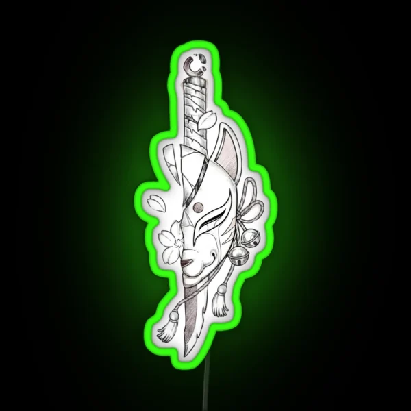 Katana Demon Slayer RGB Neon Sign