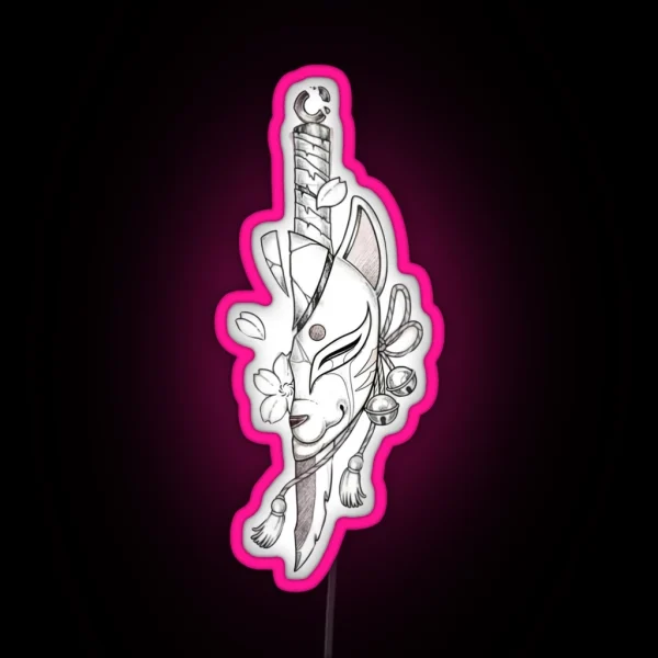 Katana Demon Slayer RGB Neon Sign