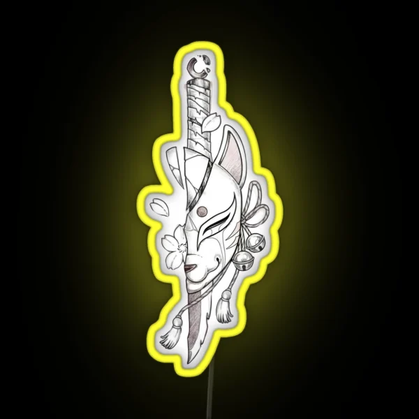 Katana Demon Slayer RGB Neon Sign