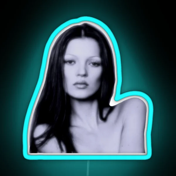 Kate Moss RGB Neon Sign