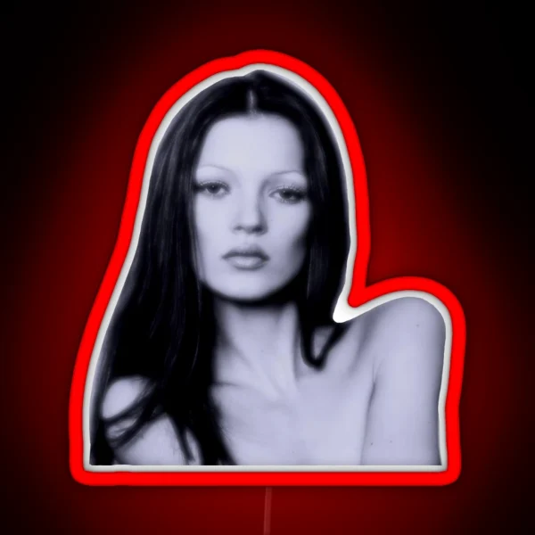 Kate Moss RGB Neon Sign