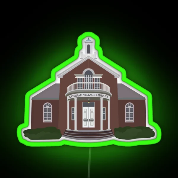 Katonah Village Library RGB Neon Sign