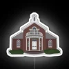 Whimsical Katonah Village Library inspired RGB neon decorative wall art