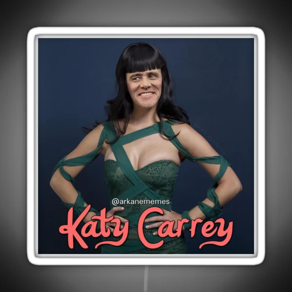 Katy Carrey RGB Neon Sign
