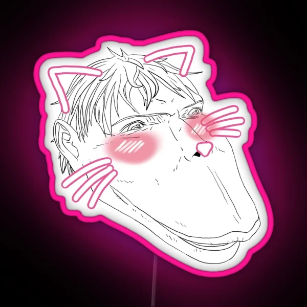 Kawaii Cart Titan RGB Neon Sign
