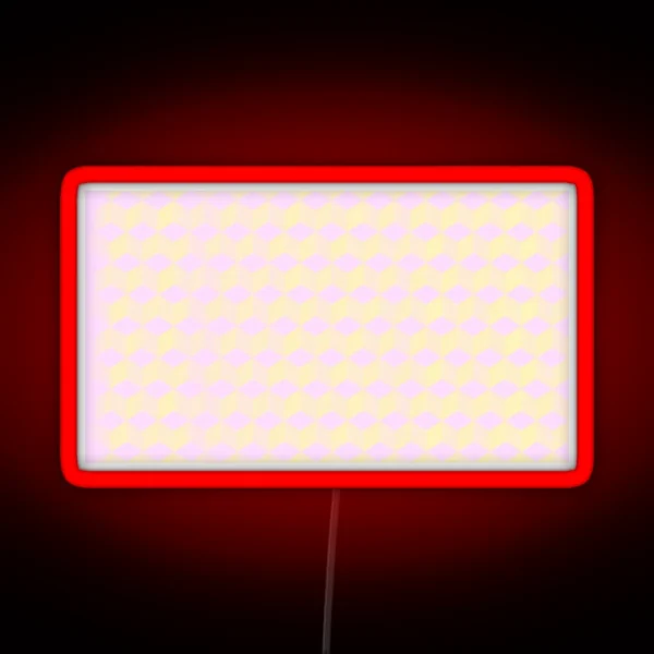 Kawaii Cute Pattern For Cutecore People RGB Neon Sign