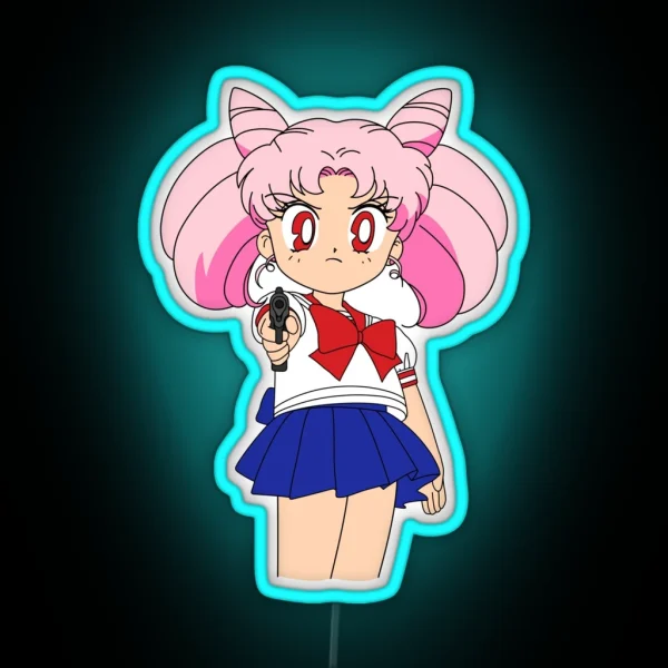 Kawaii Gangster RGB Neon Sign