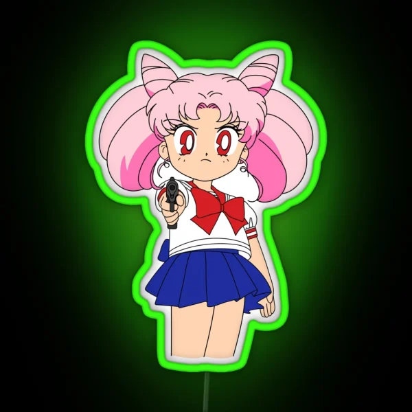 Kawaii Gangster RGB Neon Sign