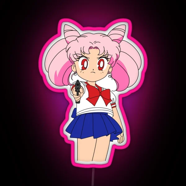 Kawaii Gangster RGB Neon Sign