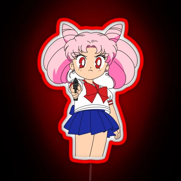 Kawaii Gangster RGB Neon Sign